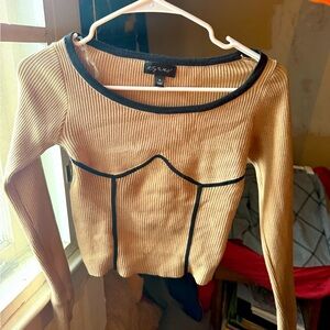 A nice textured shirt that is pretty thick